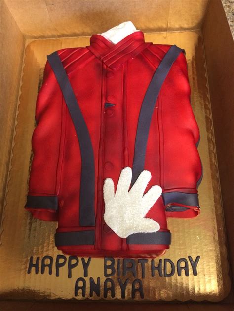 Michael Jackson Thriller Jacket Cake