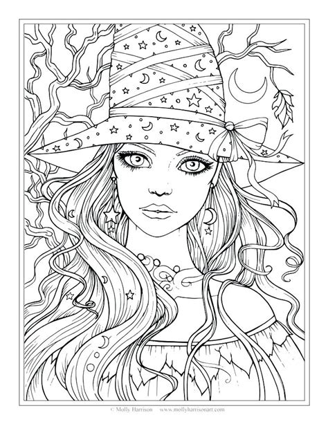 Scary Witch Drawing At Getdrawings Free Download