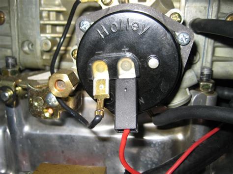 Holley Carb Electric Choke Wiring