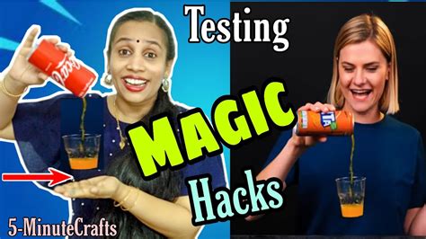 Testing Out Viral Magic Hacks Part Funny Youtube