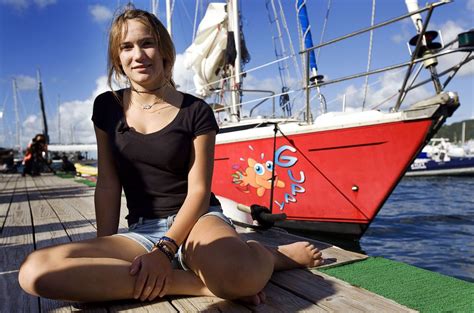 Laura Dekker w porcie St Martin 16 latka samotnie opłynęła świat 1