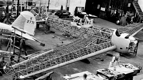 Naked Vickers Wellesley Being Manufactured You Can See The Full Geodetic Structure Of This