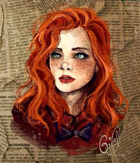 Pin By Fantasy On Pelirrojas Fantasia Redhead Art Girl Drawing Drawings