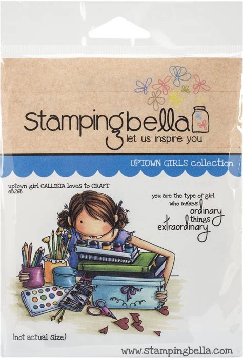 Stamping Bella 176115 Cling Stamps Callista Loves To Craft Arts Crafts And Sewing