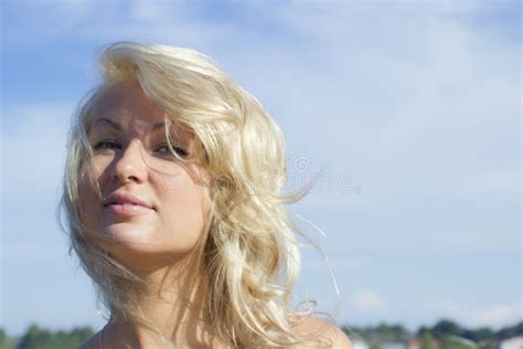 The Lovely Blonde Stock Photo Image Of Beautiful Blonde 20740126