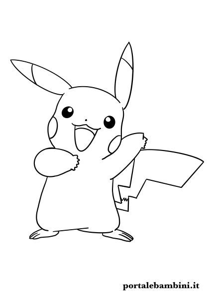 Pokemon Da Colorare Stampa Gratis Portalebambini It
