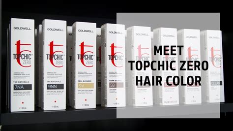 meet topchic zero goldwell s responsible ammonia free permanent hair color goldwell education