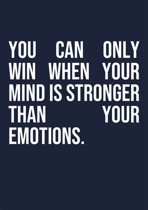 You Can Only Win When Your Mind Is Inspirational Quotes Quote