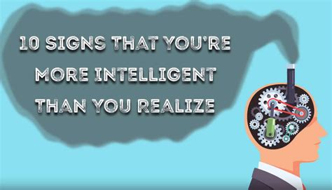 10 Signs Youre More Intelligent Than You Realize Wordlesstech
