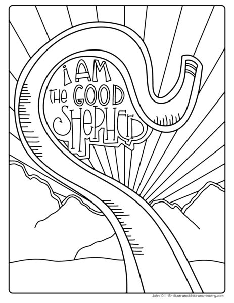 Time for another batch of scripture coloring pages! Bible Story Coloring Pages: Spring 2018 - Illustrated ...