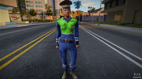 Female Traffic Police Inspector For Gta San Andreas