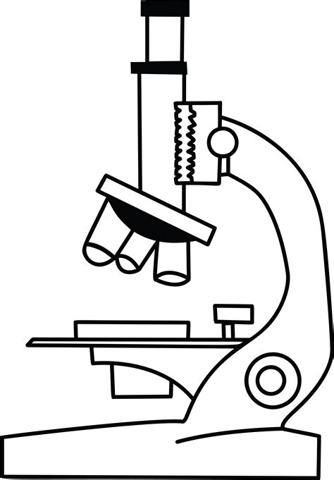 Microscope Drawing Easy At Explore Collection Of
