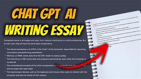 How To Use Chat Gpt To Write An Essay Capa Learning