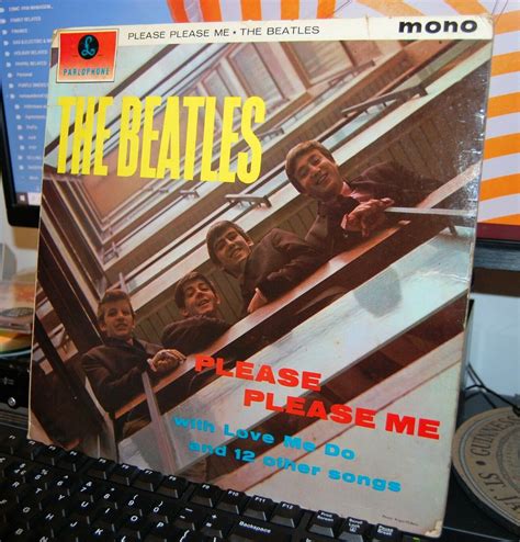 The Beatles Please Please Me Parlophone Uk 1963 Lp