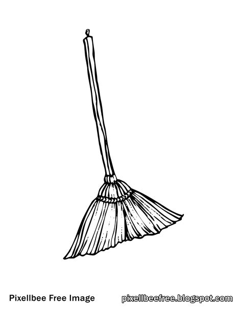 Great Sources Of Broom Drawing Heart With Drawing