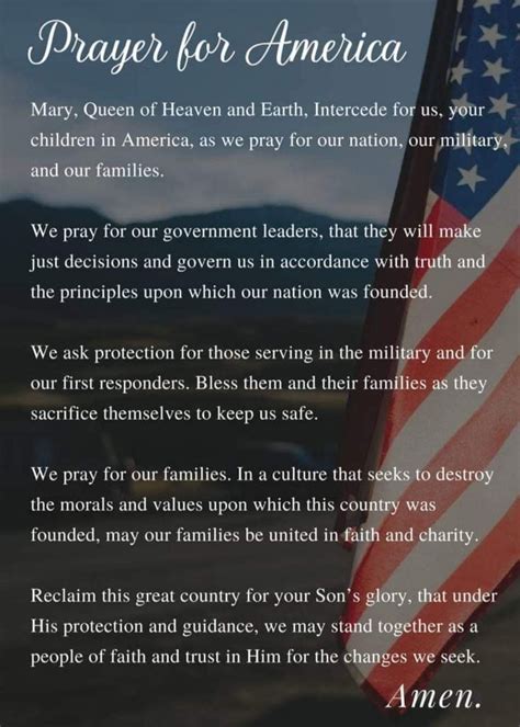 Pin By Kelly Meche On Patriotism Prayers For America Prayer For Our