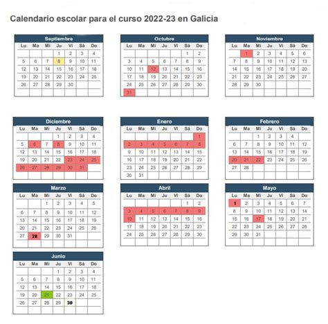 Calendario Escolar La Rioja 2022 23
