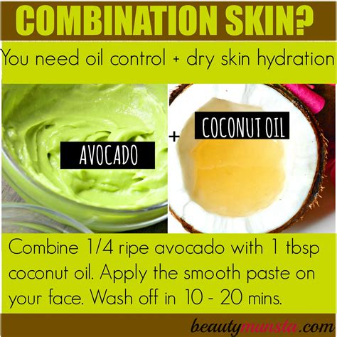 Using avocado face mask also provides benefits to alleviate the. Top 3 Homemade Face Masks for Combination Skin - beautymunsta - free natural beauty hacks and more!