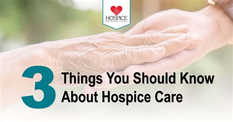 3 Things To Know About Hospice Care Hospice Of The Red River Valley