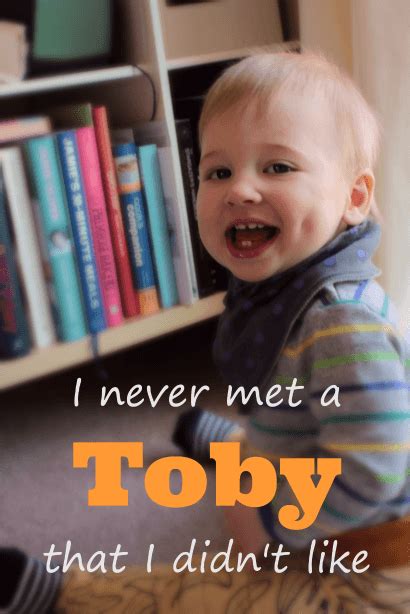 Choosing A Baby Name Toby Goes Bananas
