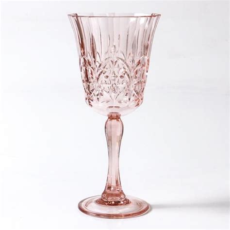Pavillion Acrylic Wine Glass Wine Glass Glass Acrylic Drinkware