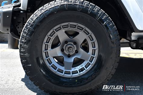 Jeep Wrangler With 17in Fuel Warp Wheels Exclusively From Butler Tires