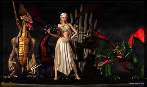 Rule 34 3d Breasts Claws Daenerys Targaryen Dragon Dress
