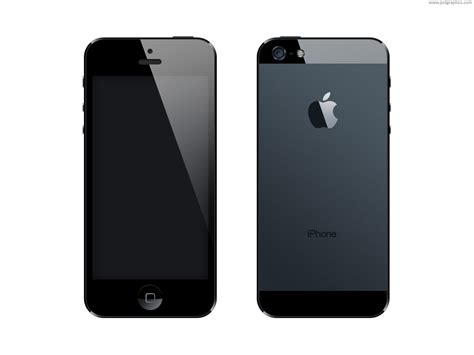 12 Iphone 5 Psd Template Images Iphone 5 Front And Back Iphone