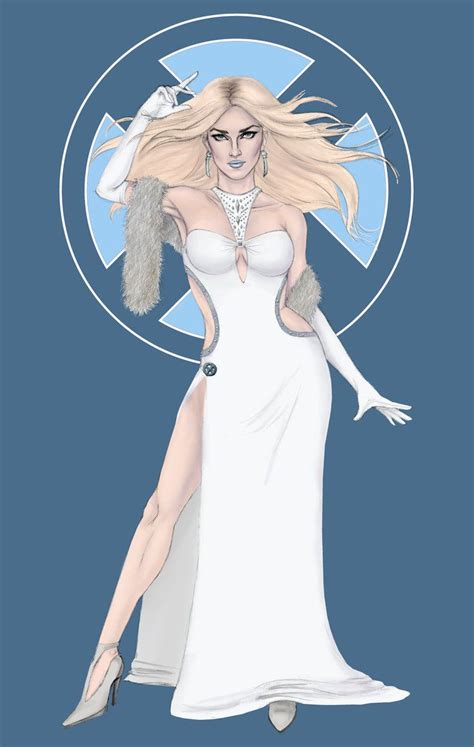 1000 Images About Art Marvel Emma Frost White Queen