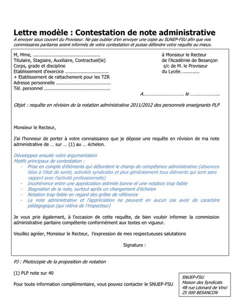 Les Meilleur Exemple De Lettre Administrative Concour Vrogue Co