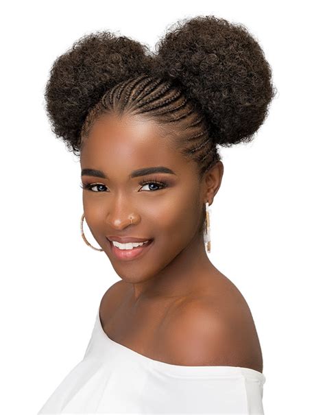 Outre Synthetic Quick Pony Afro Puff Duo Large S427