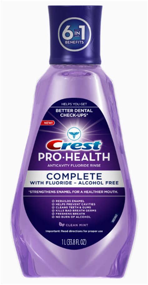 Crest Pro Health Advanced Mouthwash Staining Crest Pro Health 33 8 Fl