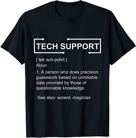 Funny Tech Support Computer Nerd Geek Gift Shirt In Computer Nerd Tech Humor Shirt Gift