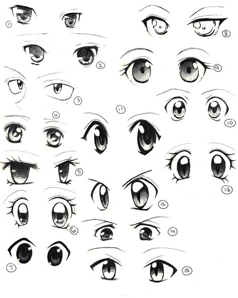 How To Draw Anime Eyes Female Cute
