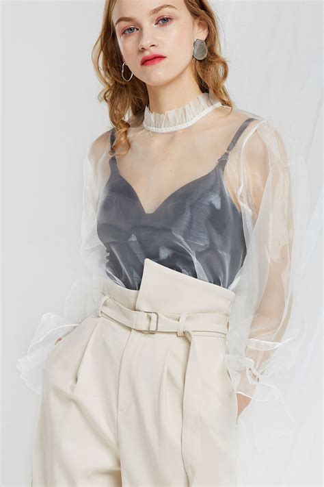 penia organza blouse 2 colors women s shirts and blouses storets ny outfits fashion outfits