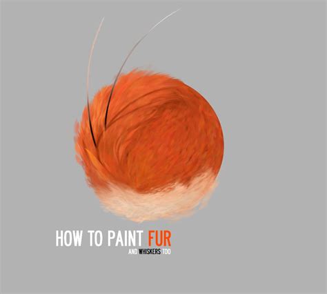 The Fur Tutorial For Digital Painting By Dan Luvisi Section9