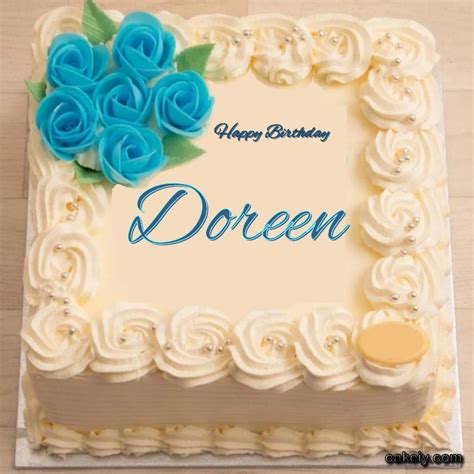 🎂 Happy Birthday Doreen Cakes 🍰 Instant Free Download