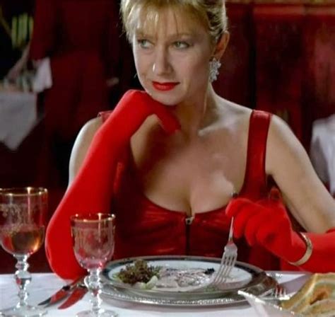 The Cook The Thief His Wife And Her Lover Helen Mirren Helen Mirren Dame Helen Mirren Dame