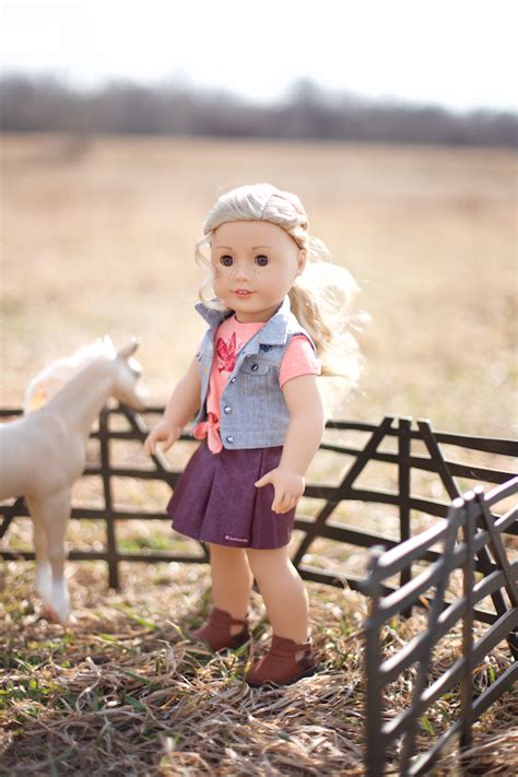 today s only tenney american girl doll and box