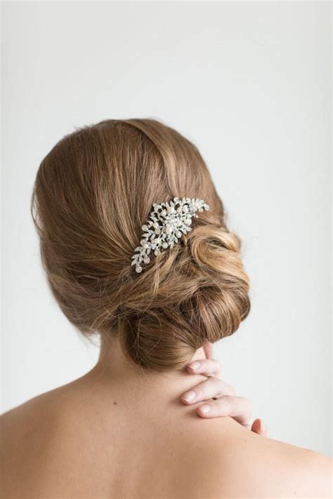 Bridal Pearl Hair Comb Wedding Hair Comb Crystal And Pearl Hair Comb Bridal Head Piece 2708996