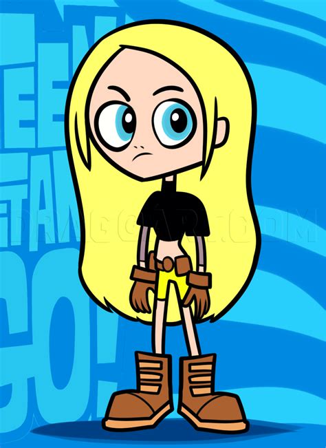 How To Draw Terra From Teen Titans Go Step By Step Drawing Guide By