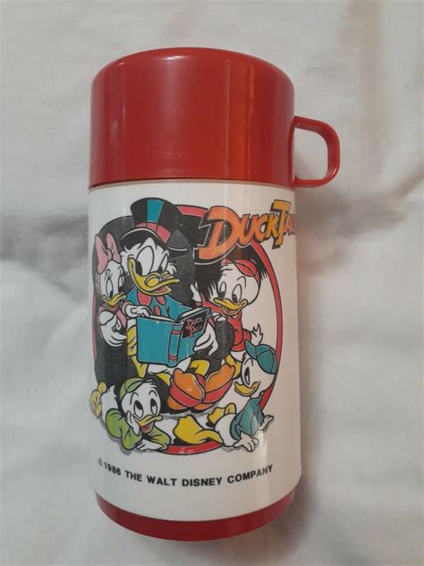 Vintage Ducktales Thermos 1986 Aladdin Grelly Usa