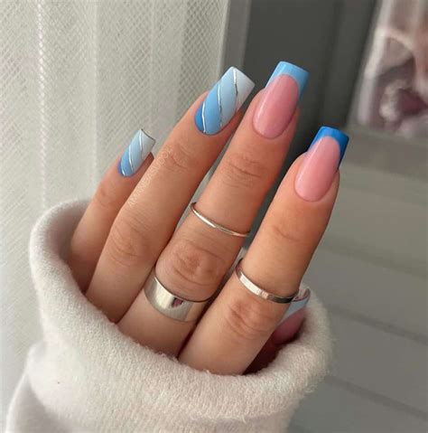 Amazing Baby Blue Nails Light Blue Nails To Try In