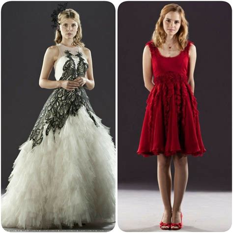 Hermione Granger And Fleur Delacour Dresses In The Deathly Hallows 15
