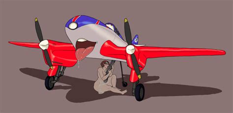 Rule 34 Aircraft Airplane Anthro Big Breasts Breasts