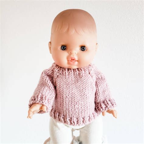 Doll Sweater Knit Doll Sweater Knit Doll Clothing Handmade Etsy