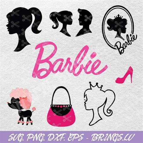 Barbie Doll Bundle SVG Barbie SVG Cut File Barbie PNG