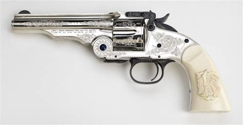 Engraved Schofield Revolver