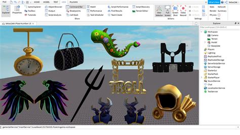 Come Creare Oggetti In Roblox Studio 2024 PROJAKER