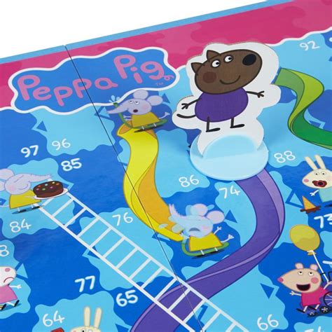 Chutes And Ladders Peppa Pig Edition Board Game For Kids Ages 3 And Up